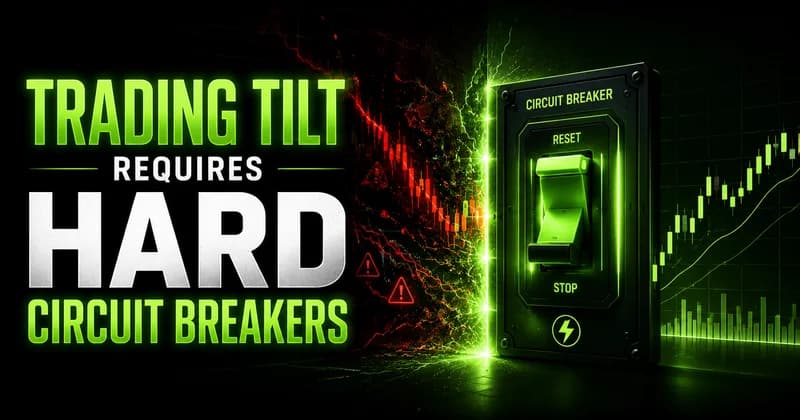 Academic risk-control cover showing trading tilt stopped by a green circuit breaker