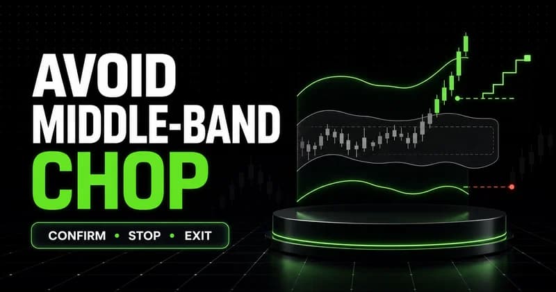 Neon Renko chart showing how to avoid middle-band chop with Renko