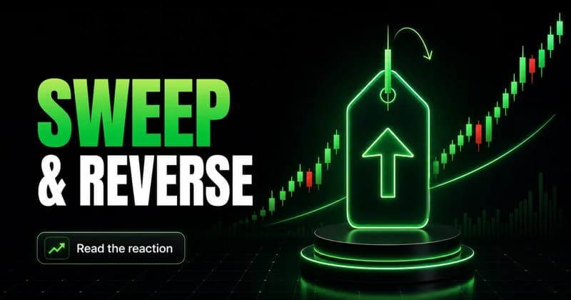Liquidity Sweep Trading Strategy — Read the Reaction